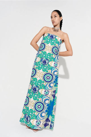 Aloe Dress in Lunada Print