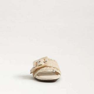 Bambi Slide Sandal in Linen