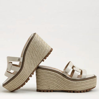 Laine Platform Wedge Sandal in Ivory