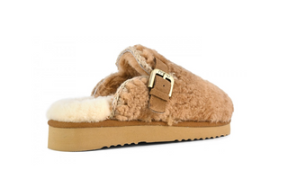 Curly Sheepskin Eskimo Slipper