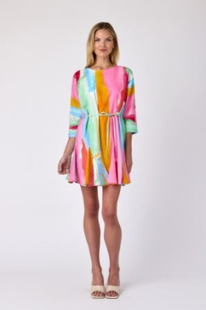 Lucy Dress in Watercolor