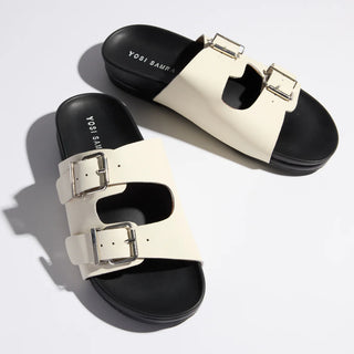 Maya Sandal in Bone