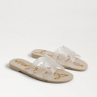 Bay Jelly Sandal in Clear/Sand