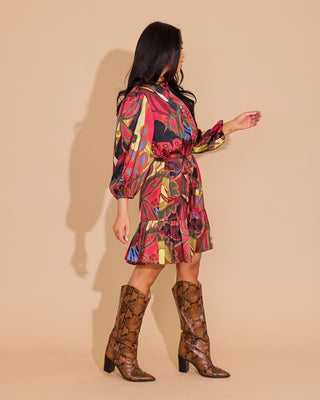 Presley Dress in Jungle Floral