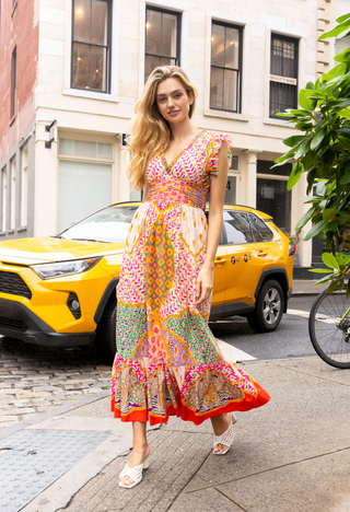 Gabrielle Maxi Dress in Maxine Print