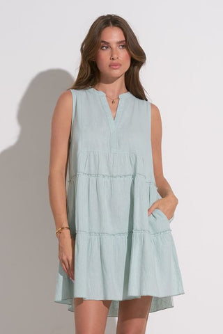 Savannah Dress in Teal
