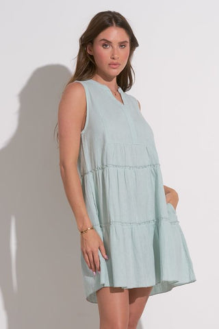 Savannah Dress in Teal