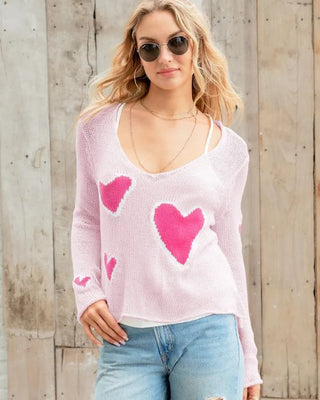 Wooden Ships Amore Top in Pink Peony