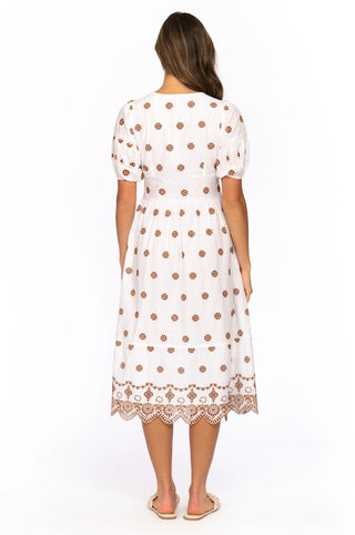 Seraphina Dress in Walnut