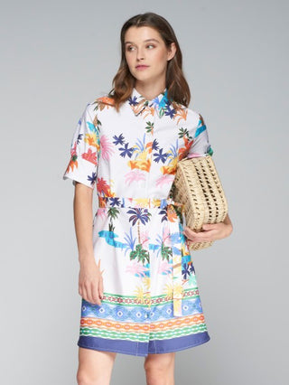Hester Palmeras Greca (Palm Trees) Dress