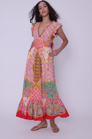 Gabrielle Maxi Dress in Maxine Print