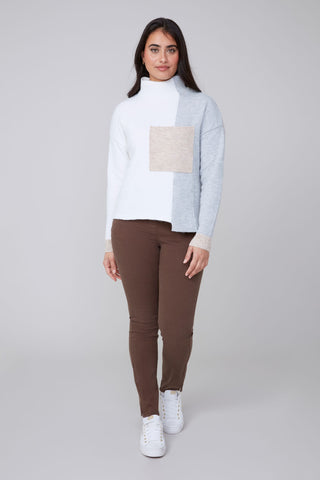 Knit Sweater in Creme