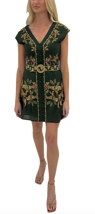 Ruby Dress in Hunter Lily