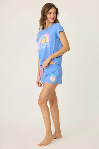 Sunsets Graphic Lounge Short Set Regular price