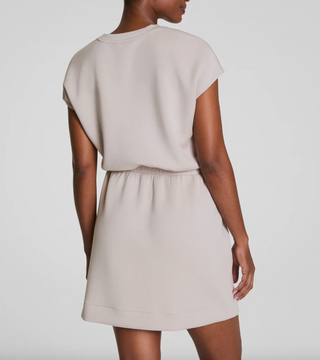 AE Crew Sweatshirt Dress in Grey