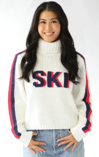 Ski Turtleneck in White