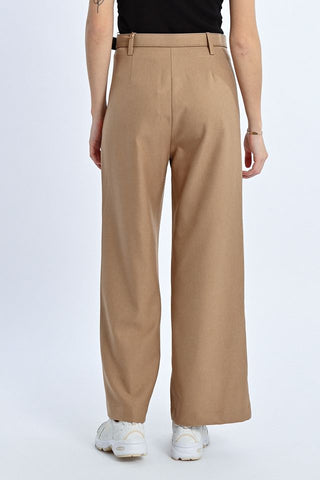 Woven Pants in Beige
