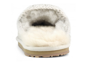 Eskimo Slipper in Silver Birch Suede