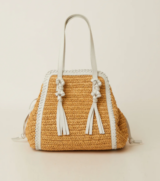 Irina Satchel in Sand White