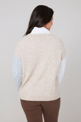 Knit Sweater in Creme