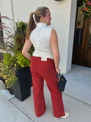 Brown Corduroy Pants