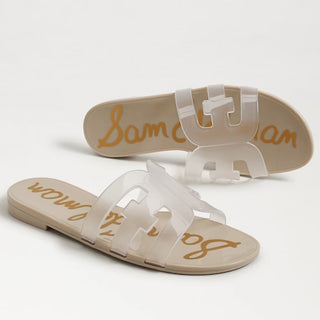 Bay Jelly Sandal in Clear/Sand