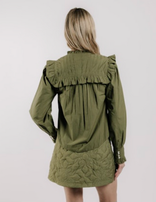 Tallulah Top in Olive