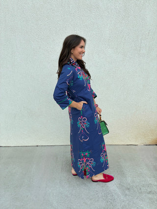 Bouvier Long in Aramenta Blue