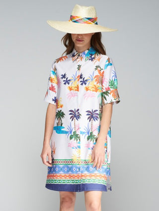 Hester Palmeras Greca (Palm Trees) Dress