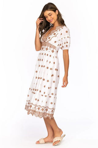 Seraphina Dress in Walnut