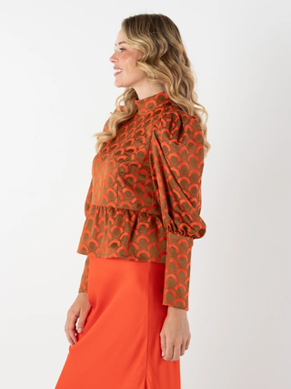 Zoe Top in Tangerine Mod
