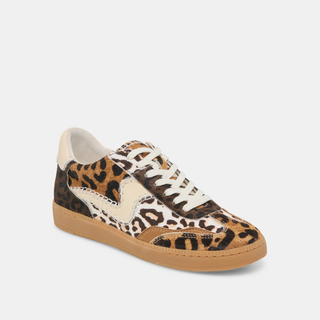 Notice Stitch Sneaker in Leopard Multi Calf Hair