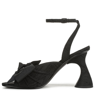 Wilma Heel in Black Fabric