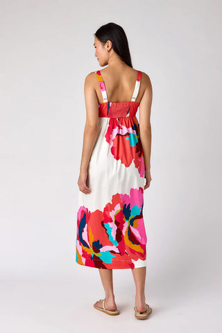 Callie Dress in Bold Bloom