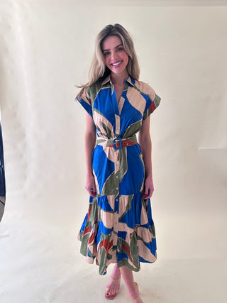 Eva Dress in Watch Hill