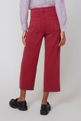 Woven Pant in Porto