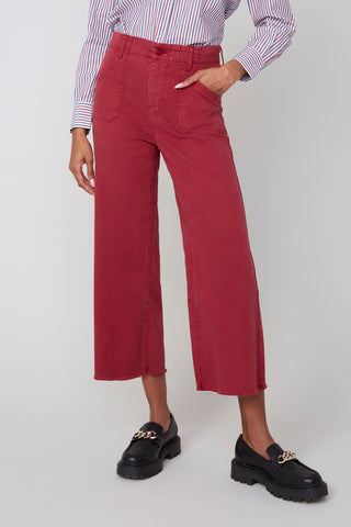 Woven Pant in Porto