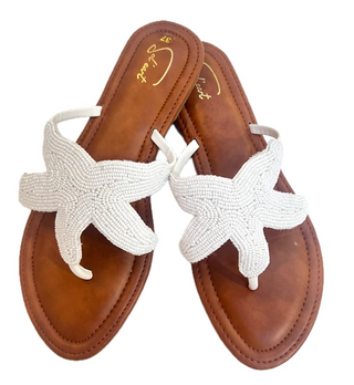 White Star Sandals