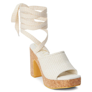 Magnolia Platform Heel in Ivory