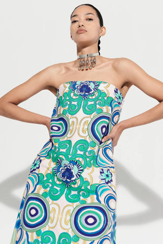 Aloe Dress in Lunada Print