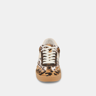 Notice Stitch Sneaker in Leopard Multi Calf Hair