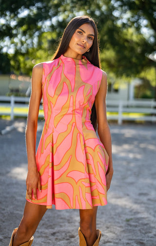 Declan Dress in Pressed Floral