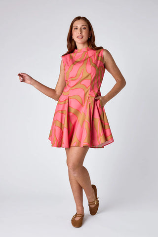 Declan Dress in Pressed Floral