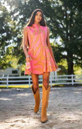 Declan Dress in Pressed Floral