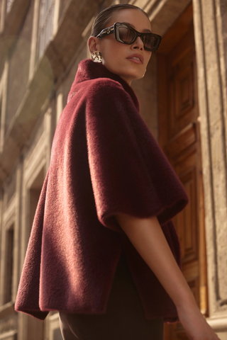 LDS Jacket in Merlot