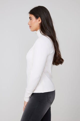 Knit Top in Oyster