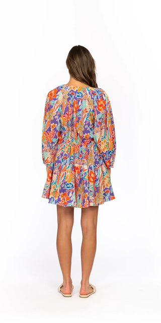 Vica Mini Dress in Bermuda