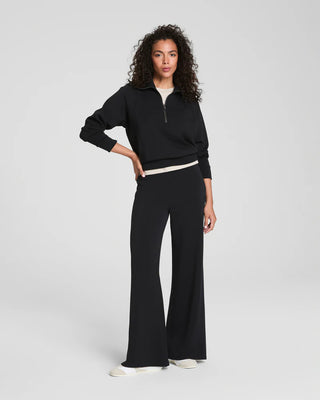 Spanx Air Essentials Wide Leg Pant in Very Black