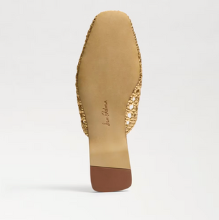 Nola Mule Slide in Gold