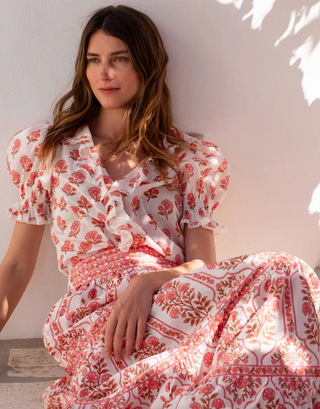 Rosie Blouse in Desert Blush